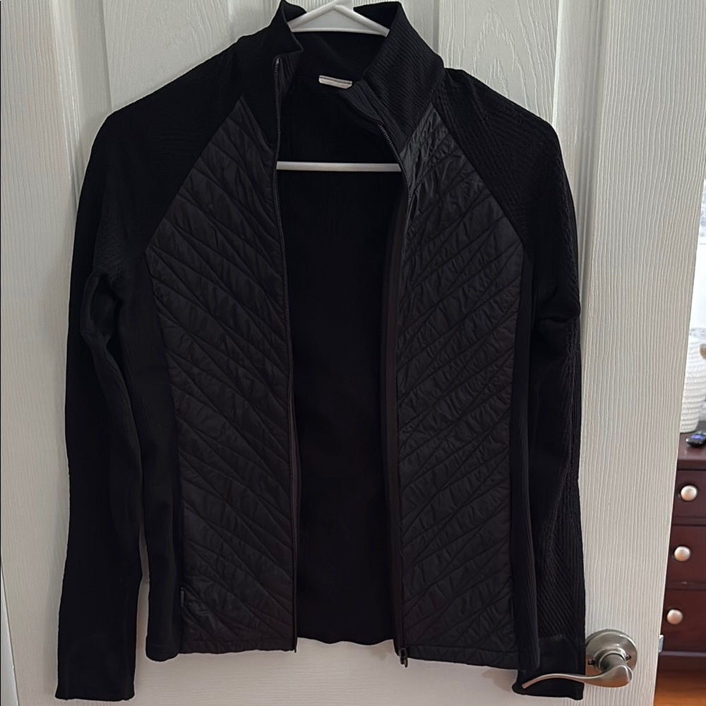 Athleta Black Ski Flurry Force Jacket